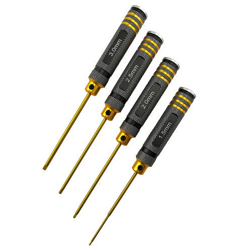4-Piece Metric Hex Driver Set